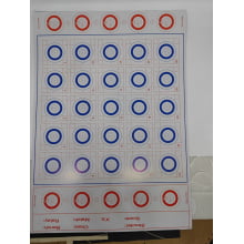 Alvo WRABF 25 metros 29x42 - 100 unids (treino)