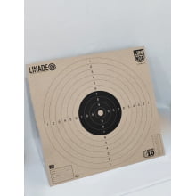 Alvo de um centro, para armas curtas a 25 metros LINADE - 25 UNIDS