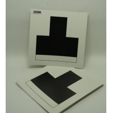 Alvo Militar A5 20x20 - 25 unid