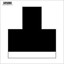 Alvo Militar A5 20x20 - 25 unid