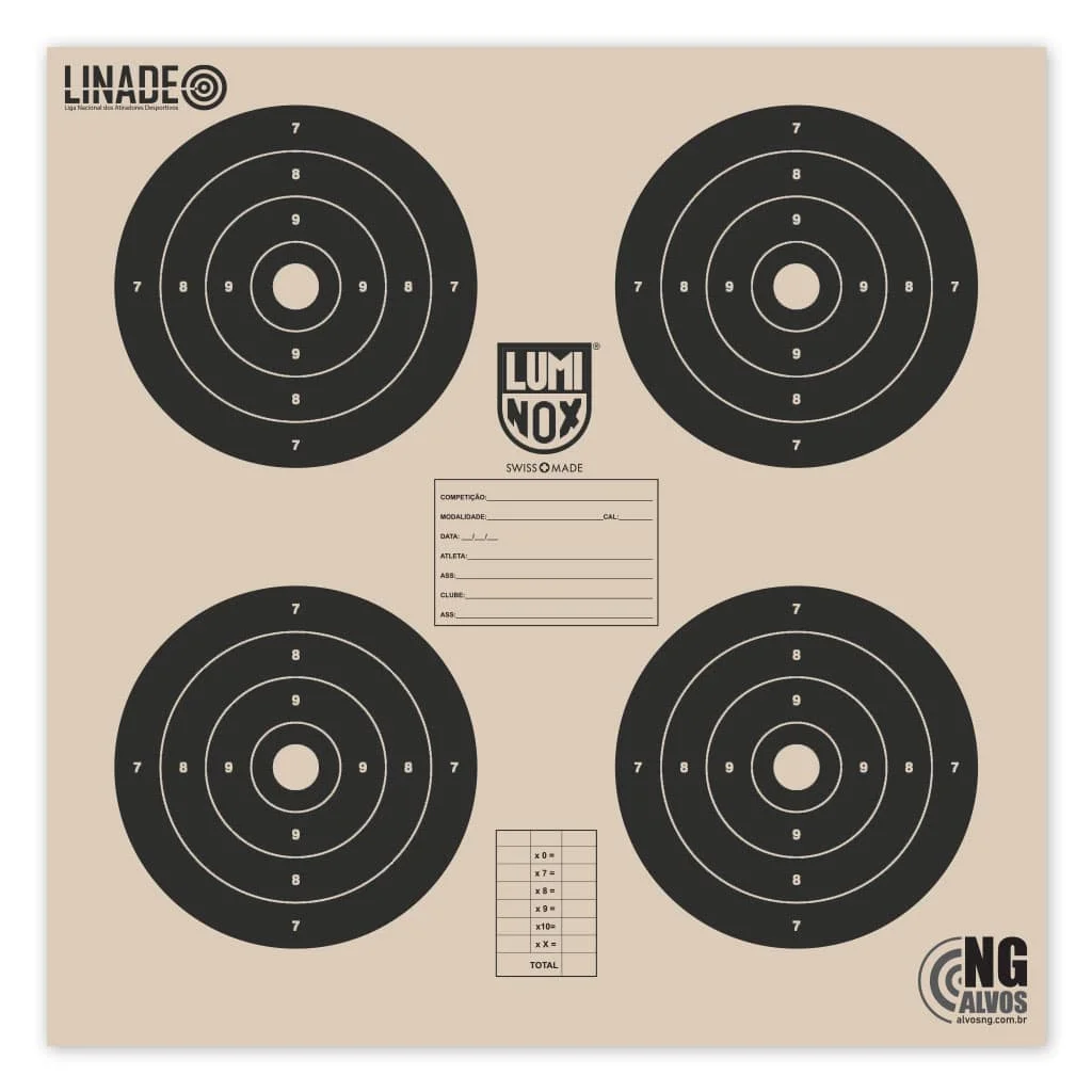 Alvo Playoff Campeonato Nacional de Tiro Desportivo Linade