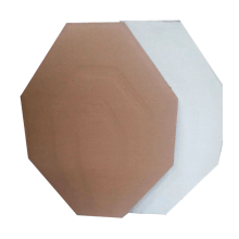 Alvo IPSC mini 31x39cm branco (small) (no shoot) - 10 unids