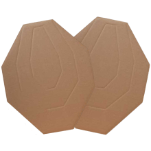 Alvo IPSC Mini 31x39cm (small) Pardo - 10 unid