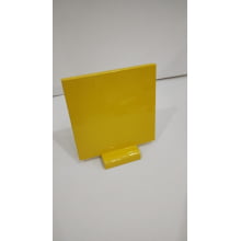 Plate square Metálico IPSC 150mm Amarelo (regulamento 2023)