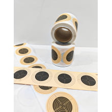 Centro de Alvo Adesivo Carabina de Ar Olimpica 500 un