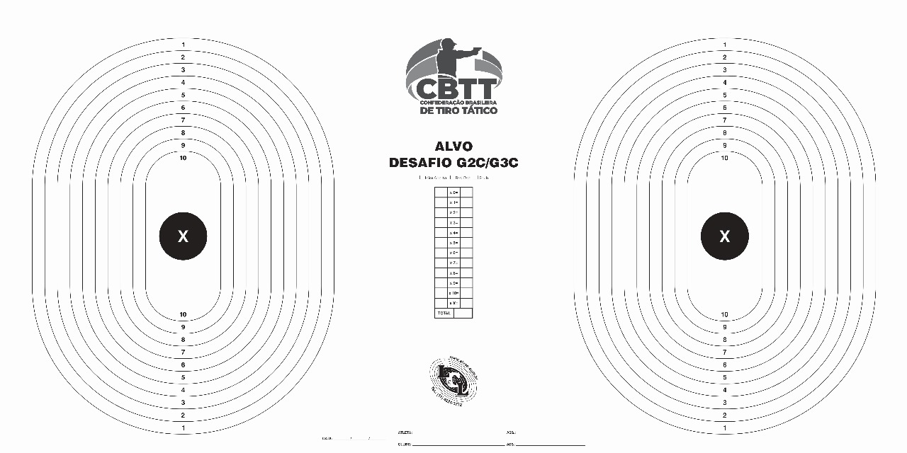 ALVO CBTT Desafio G2C 72x36  25 unids